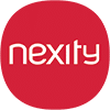 Logo Nexity partenaire Cloisons du Midi